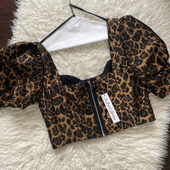Leopard corset top - Picture 2 of 3